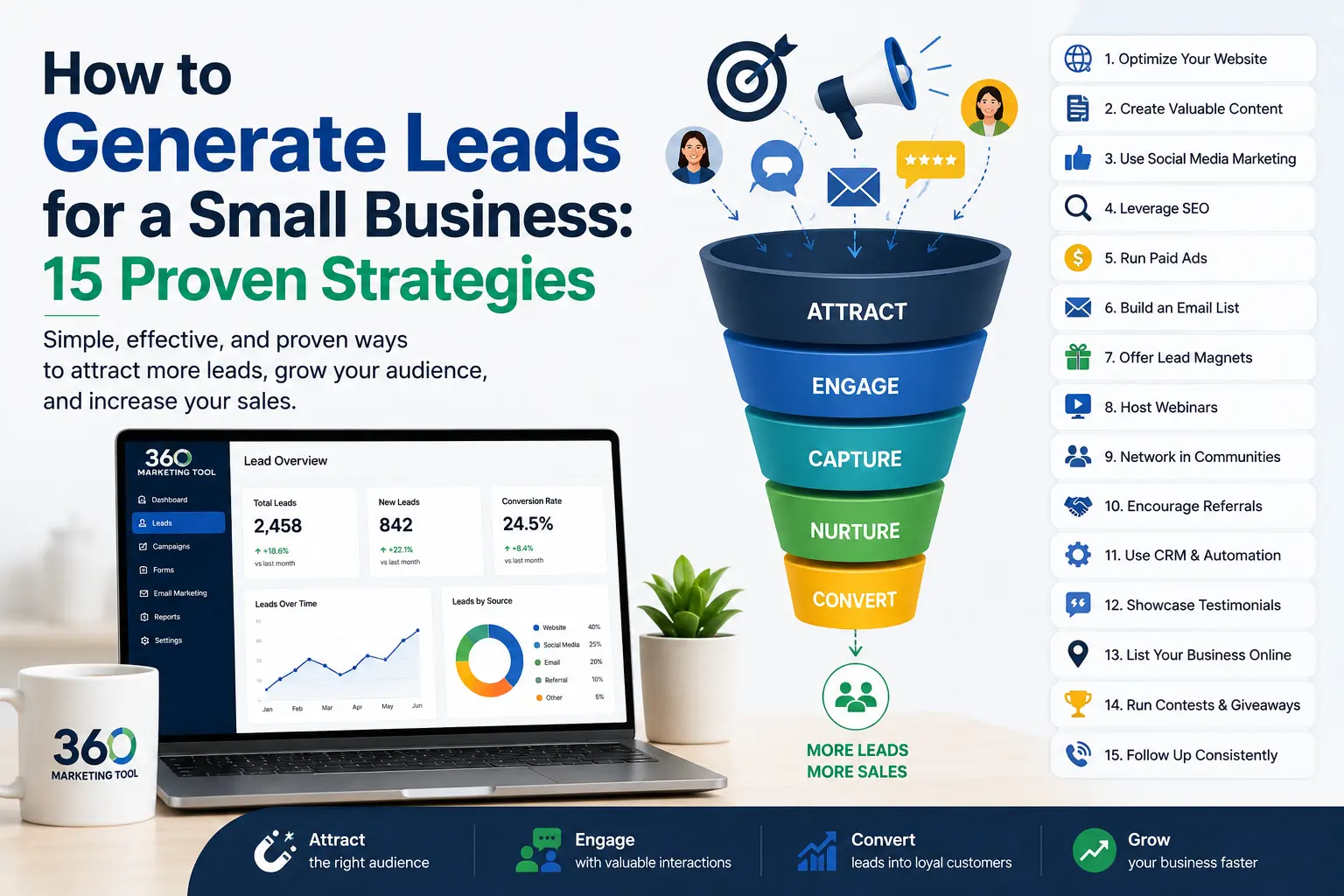 How to Generate Leads for a Small Business 15 Proven Strategies